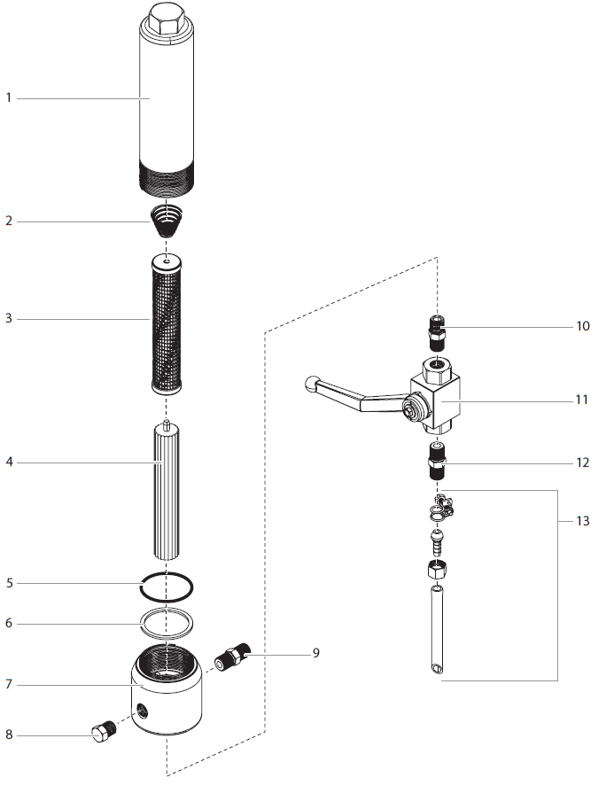 AirCoat 620 High pressure filter AirCoat 620 High pressure filter